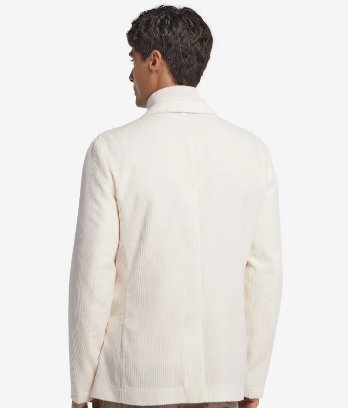 Giacca in velluto di lana e cashmere