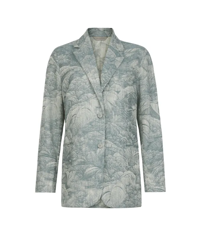 Giacca jacquard in cotone