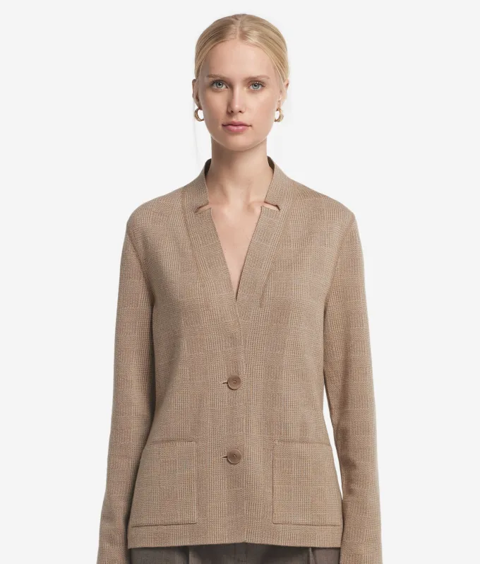 Giacca reversibile in Cashmere Ultrafine e cotone