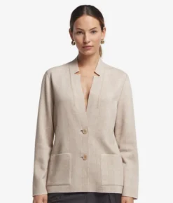 Giacca reversibile in Cashmere Ultrafine e cotone