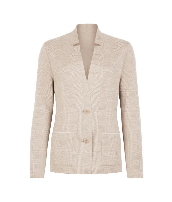 Giacca reversibile in Cashmere Ultrafine e cotone