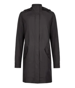 Giacca tecnica lunga con coulisse