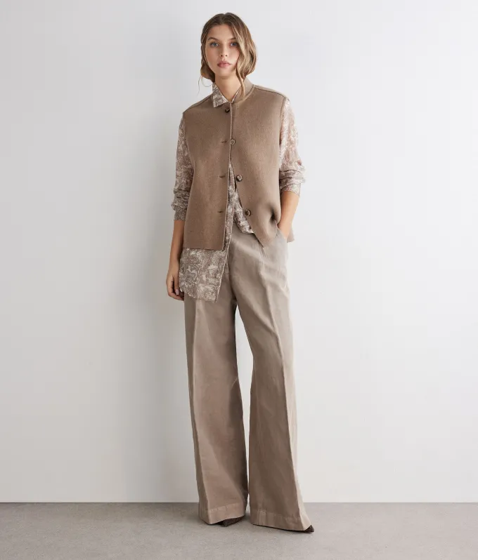 Gilet bomber in Cashmere