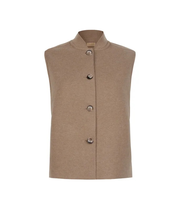 Gilet bomber in Cashmere
