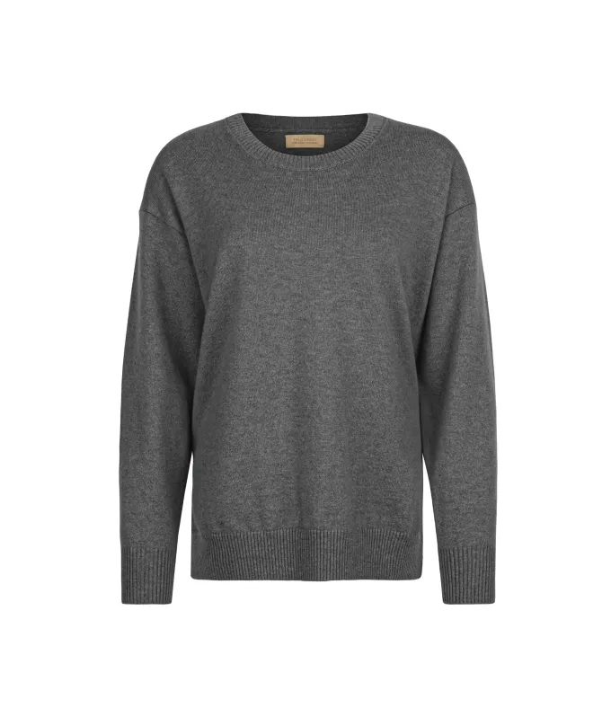 Girocollo con spacchi in Cashmere Ultrasoft