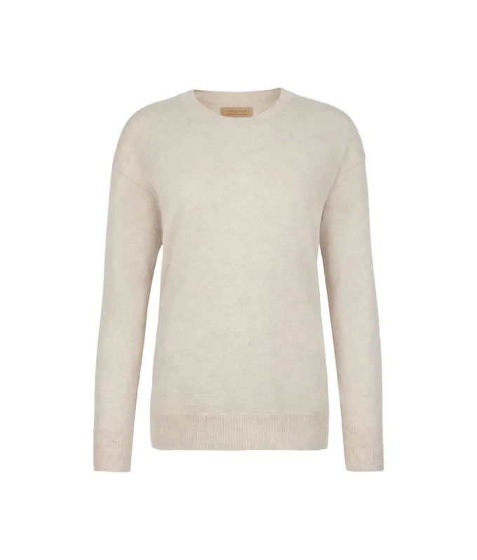 Girocollo con spacchi in Cashmere Ultrasoft