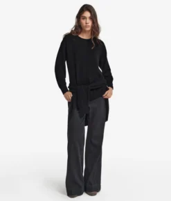 Girocollo con spacchi in Cashmere Ultrasoft
