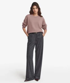 Girocollo con spacchi in Cashmere Ultrasoft