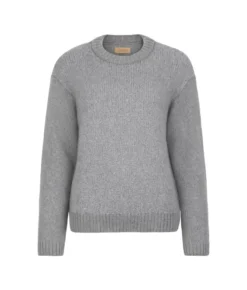 Girocollo in Cashmere Bouclé