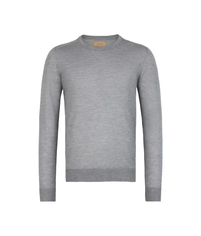 Girocollo in Cashmere Silkfine