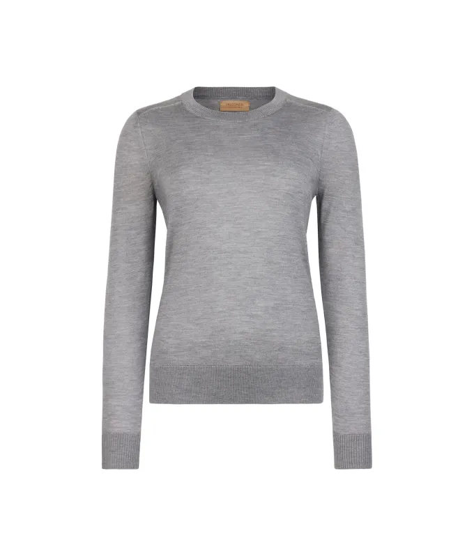 Girocollo in Cashmere Silkfine
