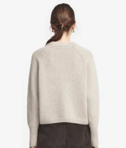 Girocollo in cashmere tricot