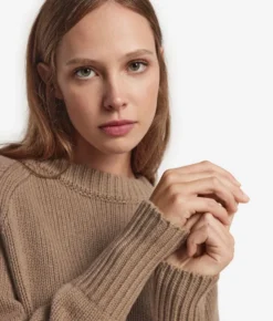 Girocollo in cashmere tricot