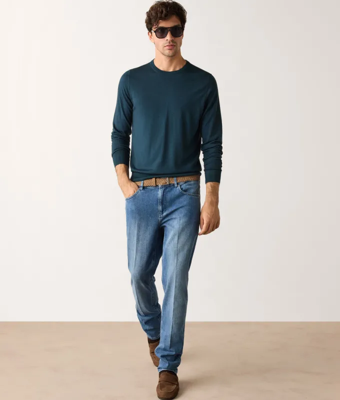 Girocollo in Cashmere Ultrafine