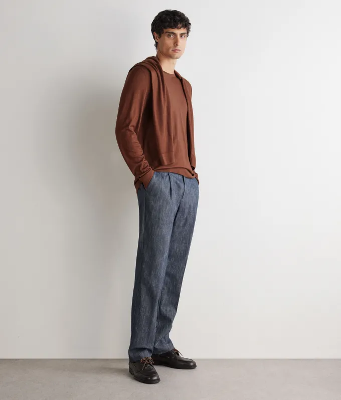 Girocollo in Cashmere Ultrafine