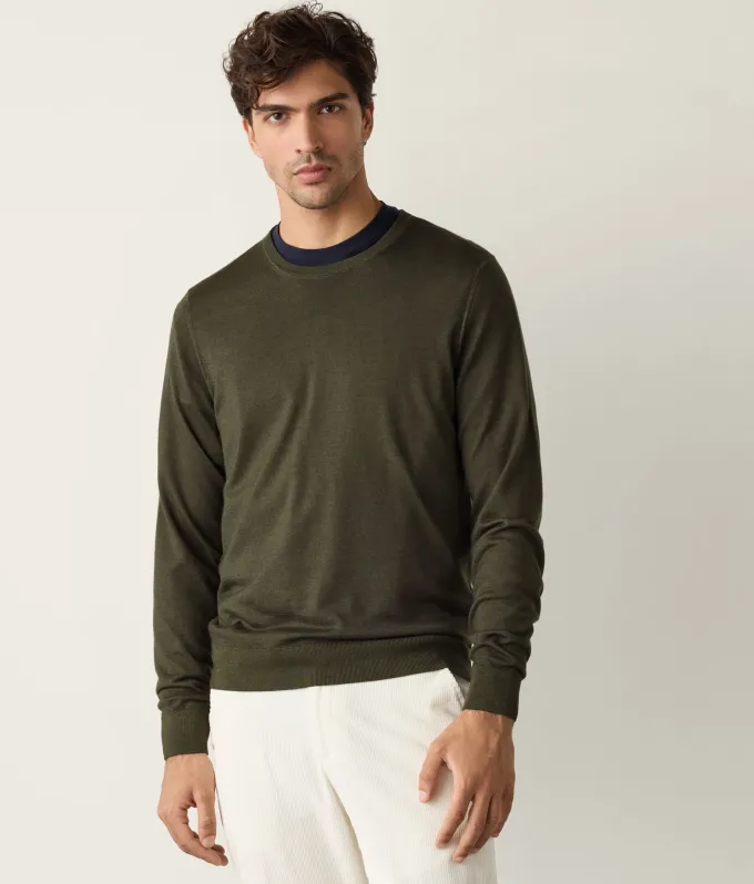 Girocollo in Cashmere Ultrafine