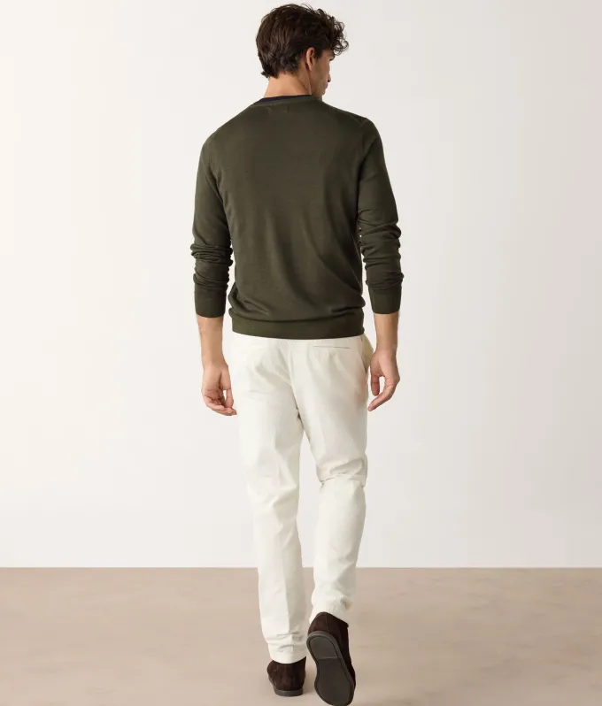 Girocollo in Cashmere Ultrafine