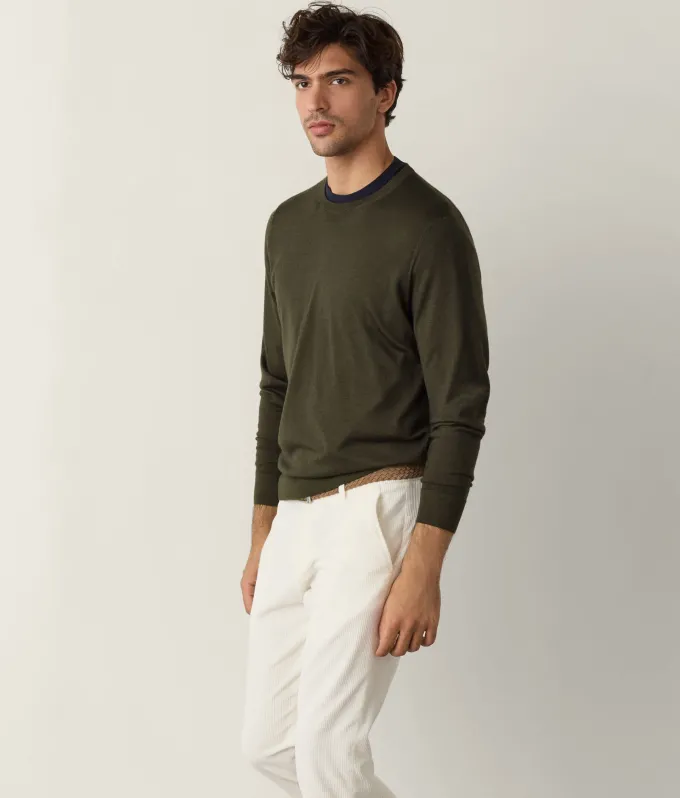 Girocollo in Cashmere Ultrafine