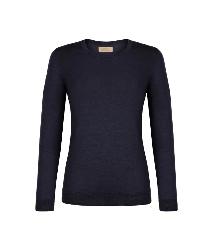 Girocollo in Cashmere Ultrafine