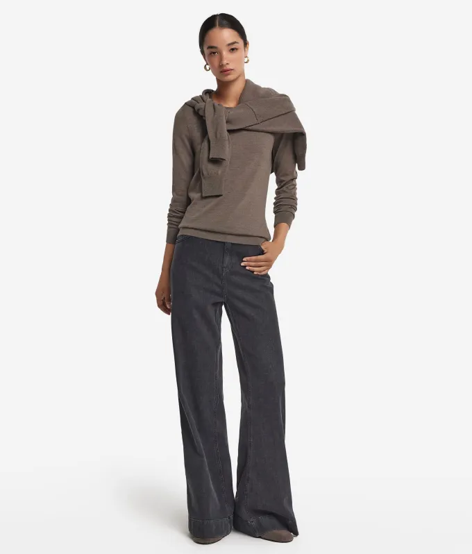 Girocollo in Cashmere Ultrafine