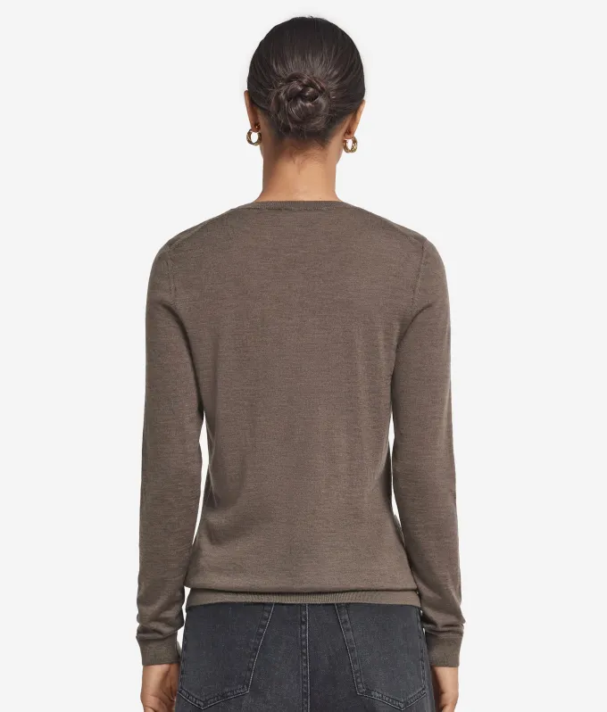 Girocollo in Cashmere Ultrafine