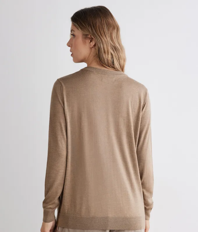 Girocollo in Cashmere Ultrafine