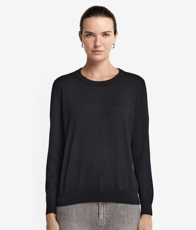 Girocollo in Cashmere Ultrafine