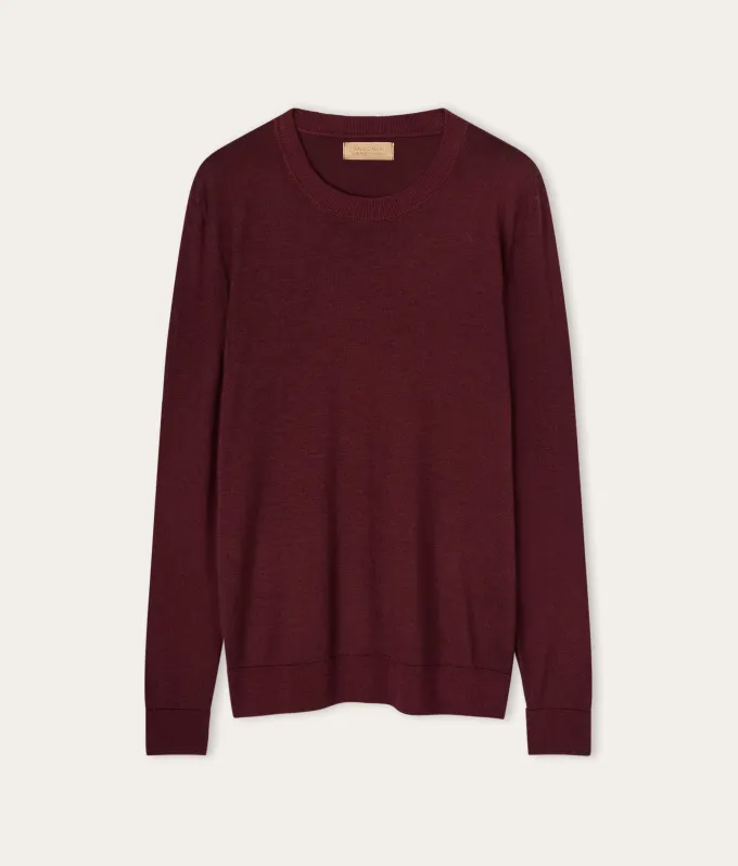 Girocollo in Cashmere Ultrafine