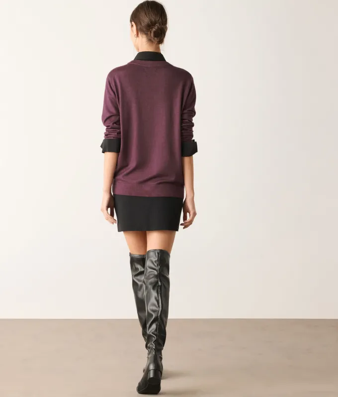 Girocollo in Cashmere Ultrafine