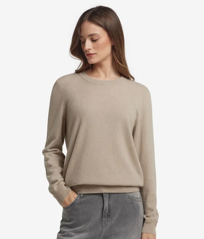 Girocollo in Cashmere Ultrasoft