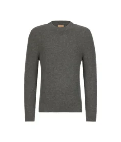 Girocollo punto waffle in Cashmere Ultrasoft