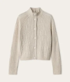 Golfino coste intrecciate in Cashmere Ultrasoft