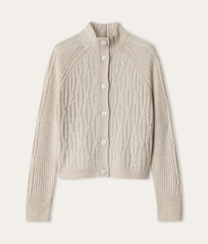 Golfino coste intrecciate in Cashmere Ultrasoft