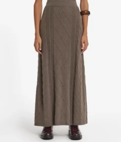 Gonna punti misti in Cashmere Ultrasoft