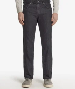 Jeans in cotone e lino