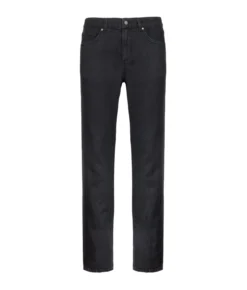 Jeans in cotone e lino