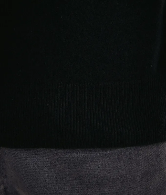 Maglia con mezza zip in Cashmere Ultrasoft