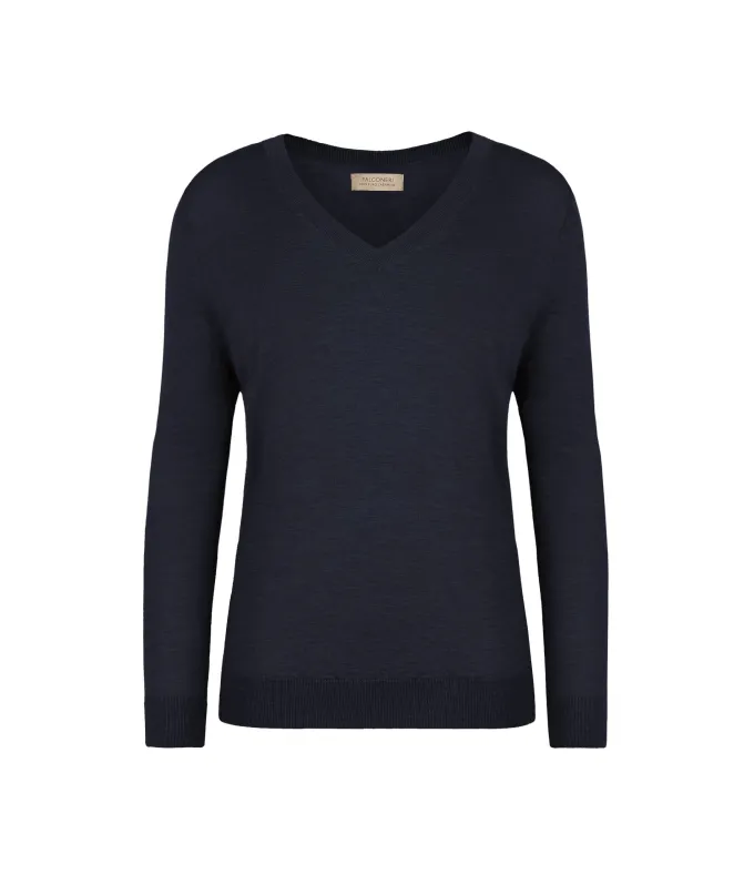 Maglia con scollo a V in Cashmere Ultrafine
