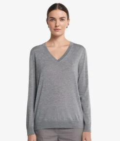 Maglia con scollo a V in Cashmere Ultrafine