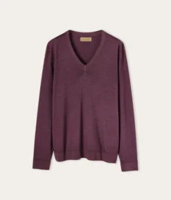 Maglia con scollo a V in Cashmere Ultrafine