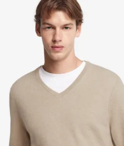 Maglia con scollo a V in Cashmere Ultrasoft