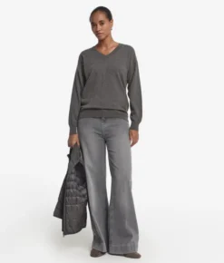 Maglia con scollo a V in Cashmere Ultrasoft