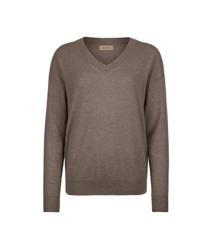 Maglia con scollo a V in Cashmere Ultrasoft