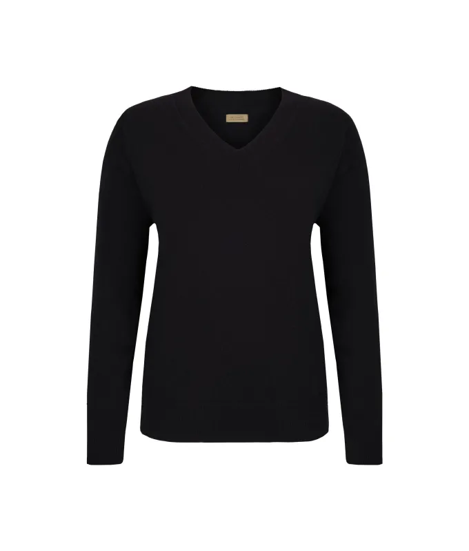 Maglia con scollo a V in Cashmere Ultrasoft
