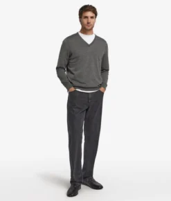 Maglia con scollo V in Cashmere Ultrafine