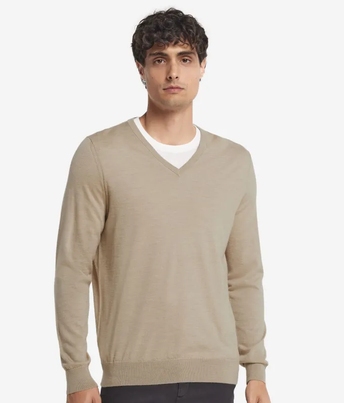 Maglia con scollo V in Cashmere Ultrafine