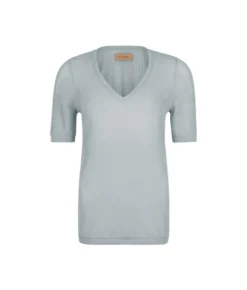 Maglia traforata in cotone