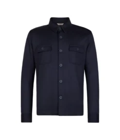 Overshirt in lana
