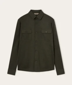 Overshirt in lana