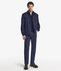 Overshirt tecnico con zip
